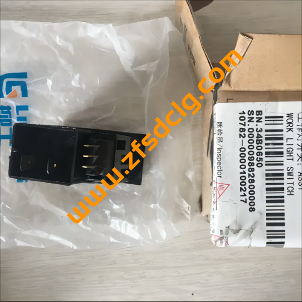 Liugong spare parts wheel loader 34B0650 Work light switch for sale