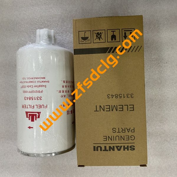 Original SHANTUI SD16 SD22 Bulldozer Parts 3315843 FS1212 CUMMINS ENGINE FUEL FILTER FOR SALE