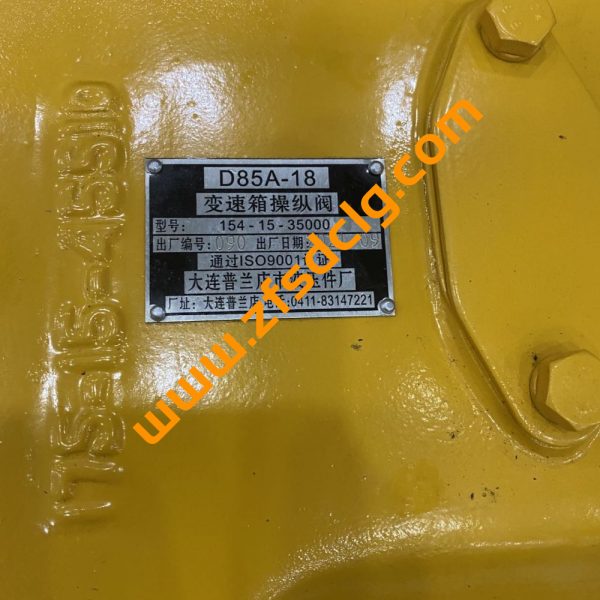 Original SHANTUI SD16 SD22 Bulldozer Parts 154-15-35000 TRANSMISSION VALVE FOR SALE