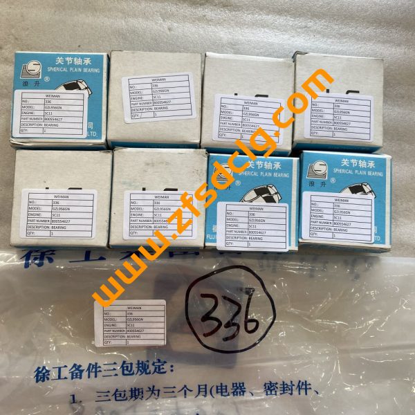 Original XCMG Wheel Loader ZL50GN LW300F LW500 GZL956GN Spare Parts BEARING 800554627 for sale