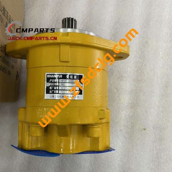 Shantui SD16 SD22 Bulldozer Parts 705-21-32051 TRANSMISSION PUMP FOR SALE