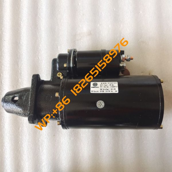 Starter Motor 612600091037 4110002483001 Weichai Engine WD615 WD10G220E23 Parts