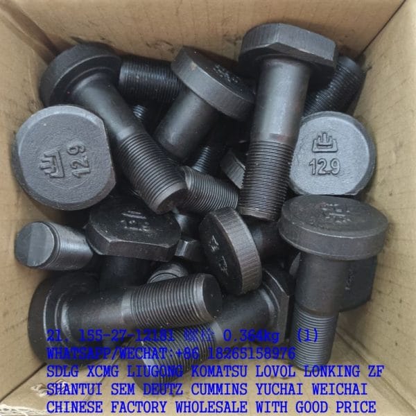 155-27-12181 bolt for komatsu D65/D85 bulldozer – Shandong Weiman ...
