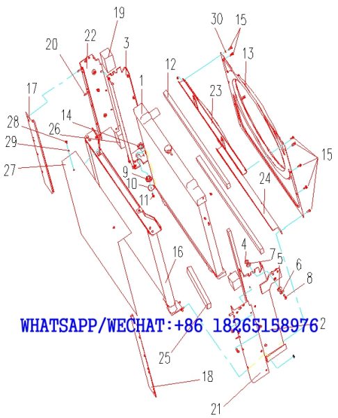 65. 310601481 Engine System 7 - XE215C HYDRAULIC EXCAVATOR PARTS HANDBOOK