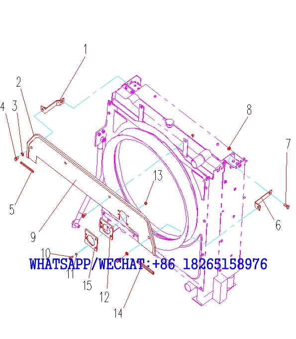 66. 310601481 Engine System 8 - XE215C HYDRAULIC EXCAVATOR PARTS HANDBOOK