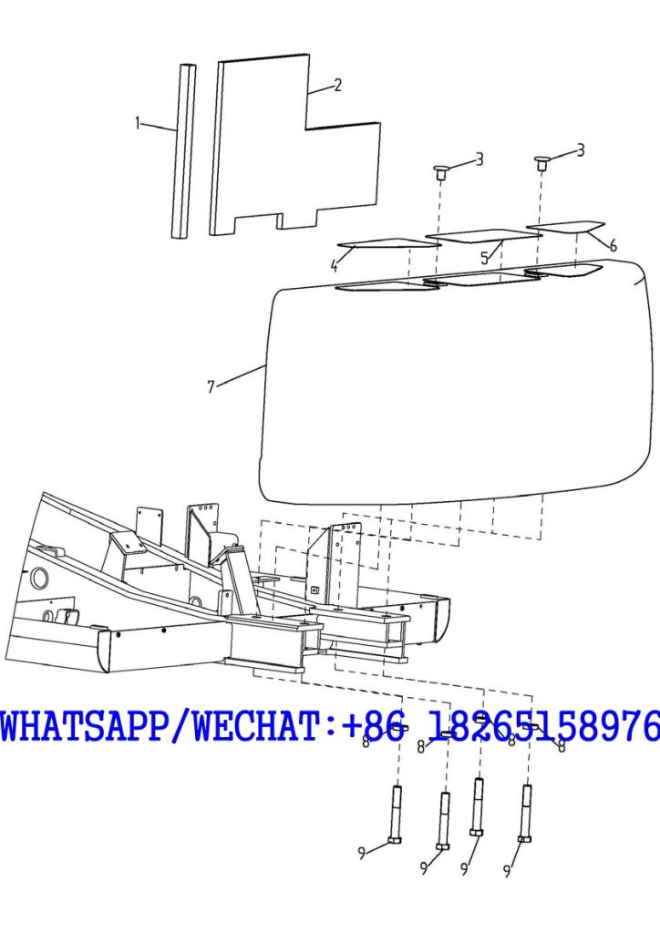 71. 310600225 Counter Weight - XE215C HYDRAULIC EXCAVATOR PARTS HANDBOOK