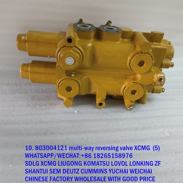 803004121 XCMG multi-way reversing valve D32 20.5MPa for LW600FN LW600K wheel loader