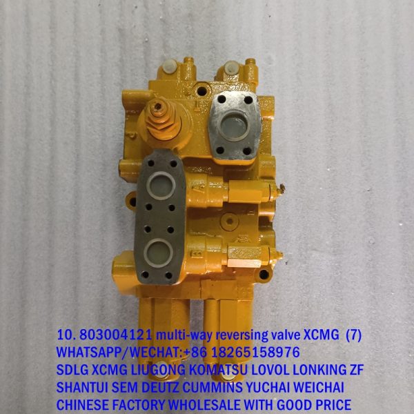 803004121 XCMG multi-way reversing valve D32 20.5MPa for LW600FN LW600K wheel loader