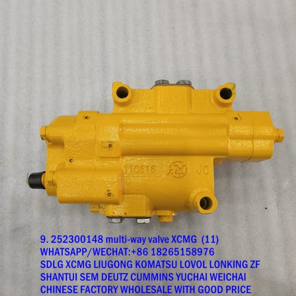 252300148 XCMG multi-way valve 60304000053 ZLF25A1(Z6G) 4120000504 4120000131 803004038