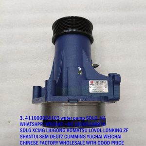 411000024103 genuine weichai water pump 612600061739 for SDLG wheel loader spare parts