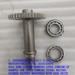 30309000094 shaft gear and bearing for SDLG wheel loader spare parts