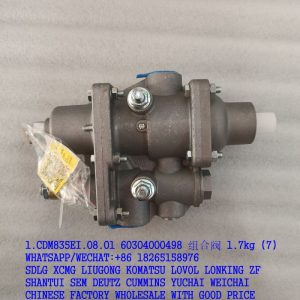 LONKING SPARE PARTS CDM835EI.08.01 COMBINED VALVE ASSEMBLY 60304000498