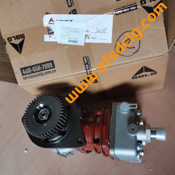 SDLG LG936L LG958L Wheel Loader Parts 4110000509290 AIR COMPRESSOR 3509001 A52D - Image 2