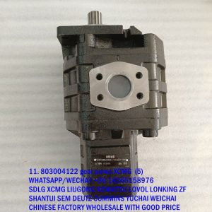 803004122 XCMG double gear pump CBGJ3080/1016 22MP for ZL60GV LW600KN wheel loader