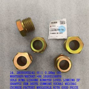 SDLG SPARE PARTS 28350002141 NUT
