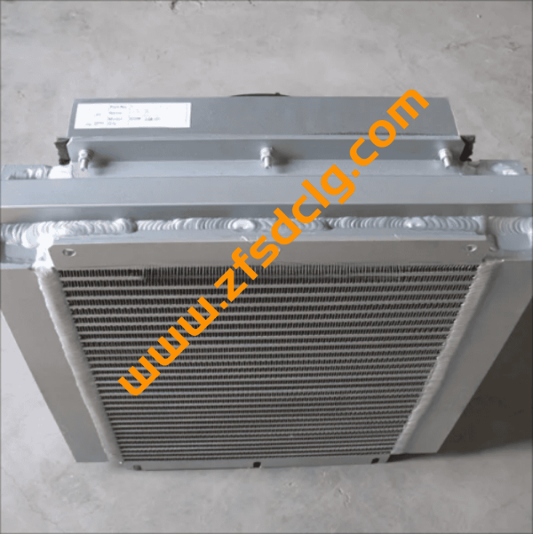 Genuine SDLG B877 backhoe loader parts, LGB680 parts,engine oil radiator for sale