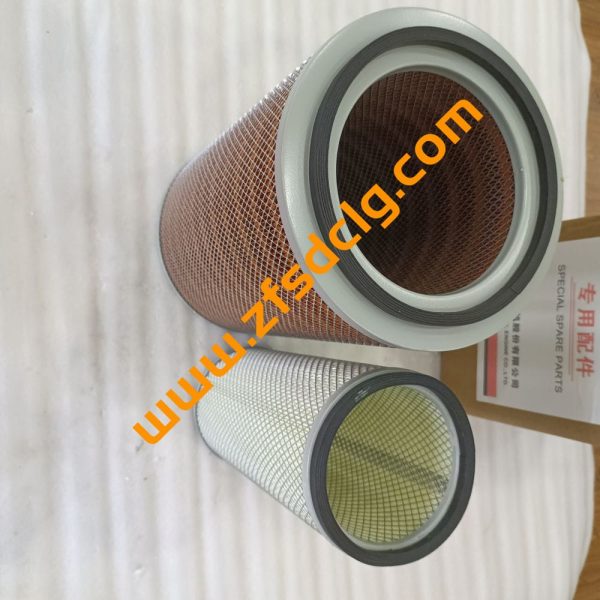Genuine Shanghai C6121 Diesel Engine Parts AIR FILTER C14AZ-K2640X-2+A - Image 4