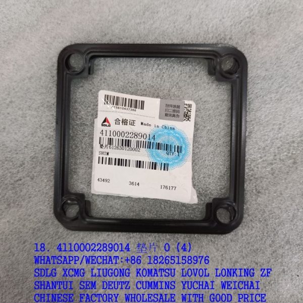 SDLG SPARE PARTS 4110002289014 GASKET 612630120002