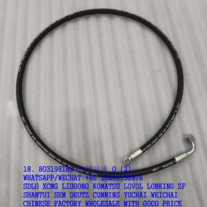 XCMG EXCAVATOR PARTS 803198189 HOSE F481CACF121206-1850