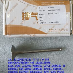 YUNNEI POWER 4110003273161 EXHAUST VALVE FOR SDLG