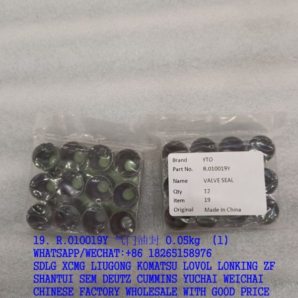 R.010019Y YTO valve seal SP113851 for liugong spare parts