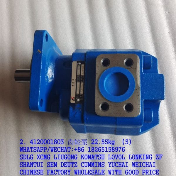 SDLG SPARE PARTS 4120001803 STEERING PUMP JHP2A100