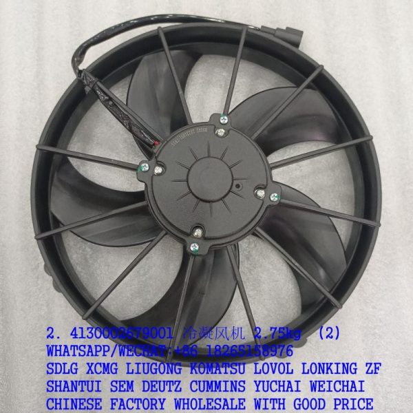 4130002679001 SDLG Condensing fan GKL33-5.0H-60 4130003126 for L968F L956F G9220