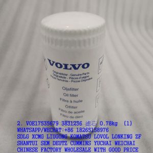 GENUINE VOLVO PARTS VOE17535679 FILTER SUITABLE VOE 17535679 3831236 VOE17457469 0814661BQ