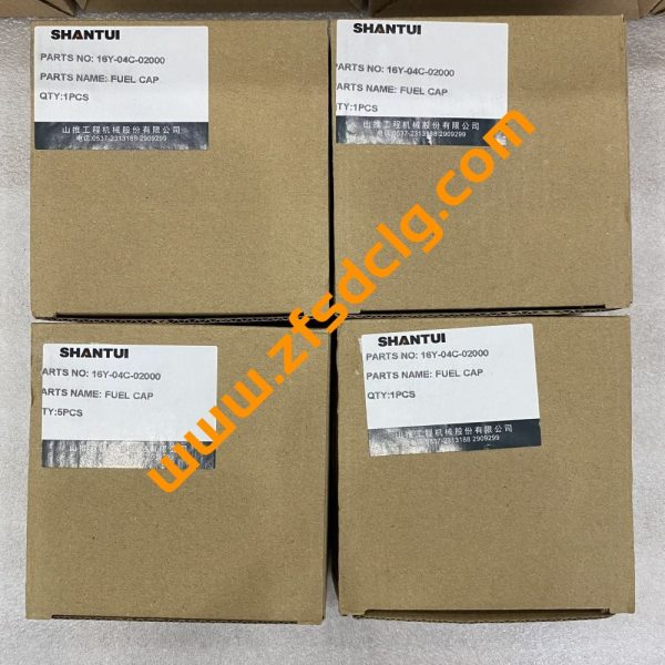 Original SHANTUI SD16 SD22 Bulldozer Parts 16Y-04C-02000 FUEL CAP  FOR SALE - Image 4