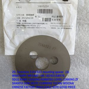 Genuine 3161523 mounting spacer 800142844 Cummins L10/M11/ISM/QSM Engines spare parts
