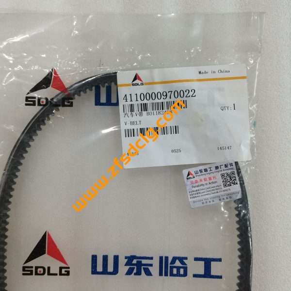 SDLG Excavator Spare parts 4110000970022 4110000970023 B01182498 V-Belt - Image 2