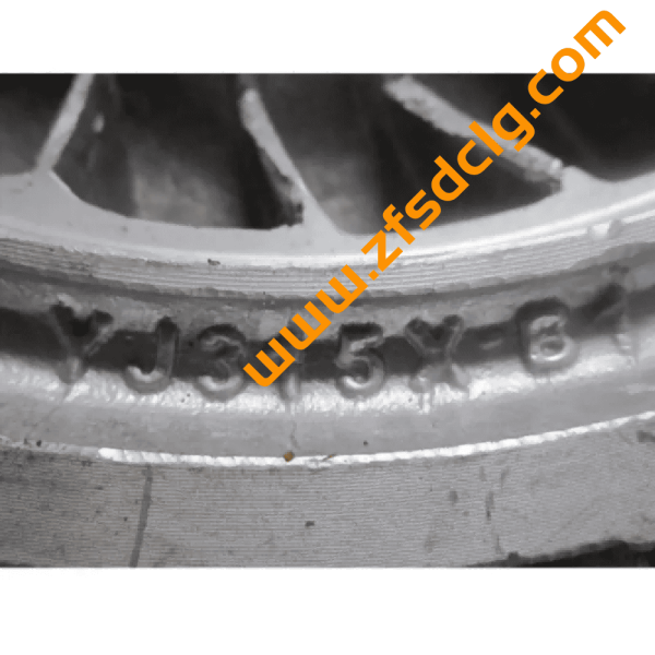 4110000084070 Pump Wheel Impeller 1YJ315X-00003 For SDLG Wheel Loader LG933 - Image 3
