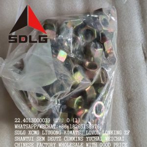 SDLG MOTOR GRADER PARTS 4013000039 NUT GB6171-M20*1.5EPZN-8