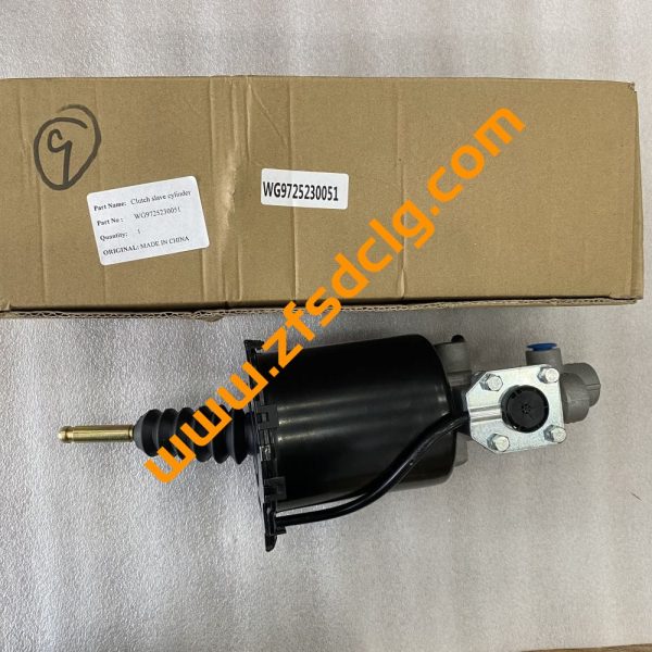 OEM PARTS Sinotruk A7 Howo Truck Spare Parts Clutch Slave Cylinder WG9725230051  FOR SALE - Image 2