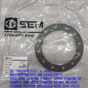 5483462 gasket for SEM wheel loader spare parts