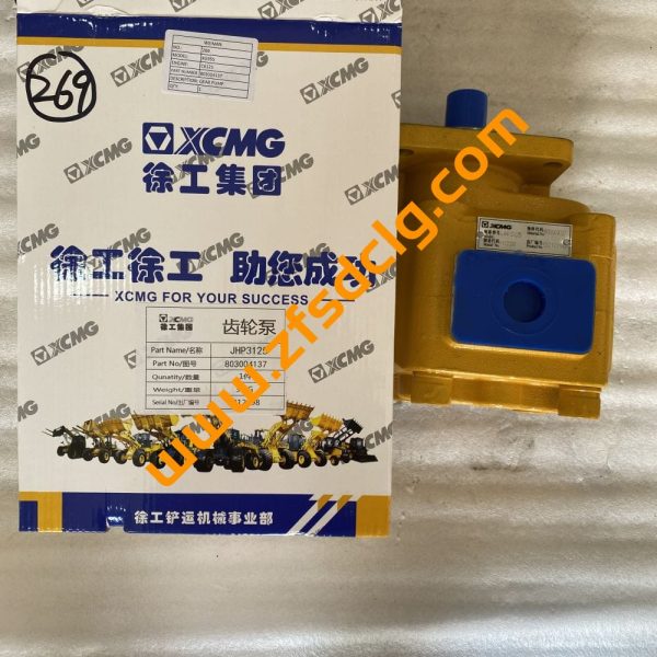 Authentic XCMG ZL50G LW300 LW300F Wheel Loader Spare Parts GEAR PUMP 803004137 JHP3125 - Image 2