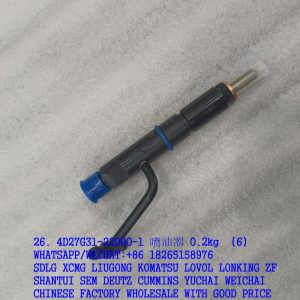 Genuine 4D27G31-22000-1 XINCHAI engine fuel Injector 4D27G31-22000 KBAL-P001C for forklift spare parts