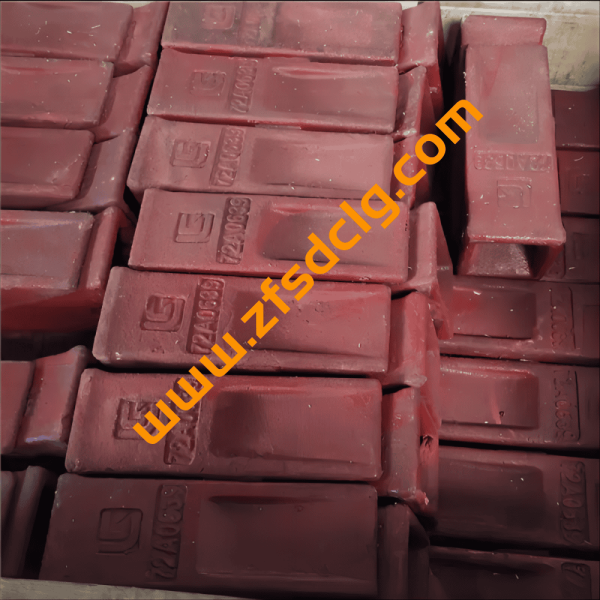 Original Liugong genuine spare parts B160C bulldozer 72A0633 72A0641 72A0632 72A0639 72A3929 teeth for sale - Image 2