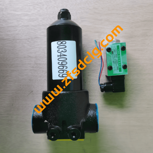 XCMG XC750K Mini Skid Steer Loader Parts 803409669 PLF-C80*10P HIGH PRESSURE FILTER FOR SALE - Image 2