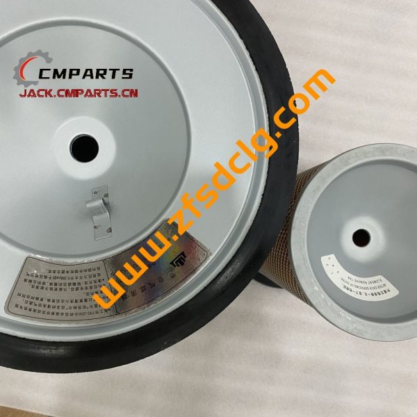 Original SHANTUI SD16 SD22 Bulldozer Parts Air Filter Inner/Outer 6127-81-7412 6128-81-7320 for sale - Image 4