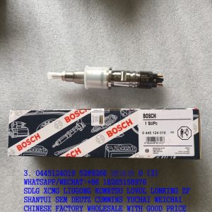 BOSCH 0445124019 FUEL INJECTOR 5289266 CRIN32022 FOR CUMMINS ENGINE