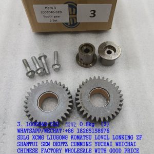 1006040-52D tooth gear genuine FAW DACHAI DEUTZ spare parts for BF6M1012 BF6M1013