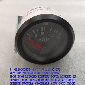 SDLG WHEEL LOADER 4130000856 PRESSURE GAUGE 350-040-005 LG956 LG958