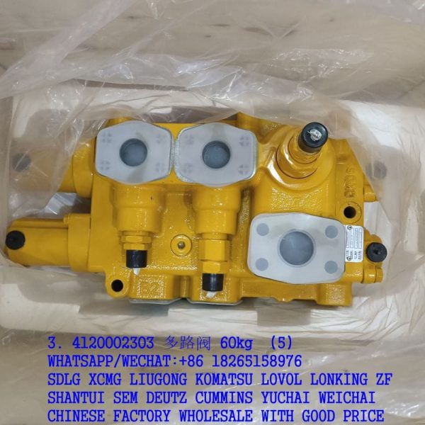 Genuine 4120002303 SDLG multi-way valve D32-17.5 for lg956 lg958l wheel loader