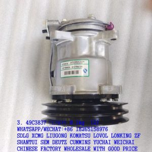 LIUGONG CLG766A BACKHOE LOADER 49C3837 AIR COMPRESSOR GY5H14