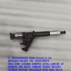 SINOTRUK HOWO TRUCK PARTS VG1096080010 8100 FUEL INJECTOR 095000-8100