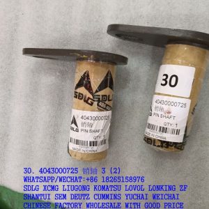 SDLG SPARE PARTS 4043000725 PIN SHAFT