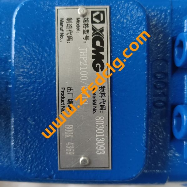 Authentic XCMG Wheel Loader ZL50GN LW300F LW500 GZL956GN Spare Parts GEAR PUMP 252911952 for sale - Image 3