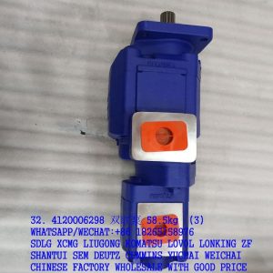 4120006298 Duplex pump 1124232290 for SDLG spare parts