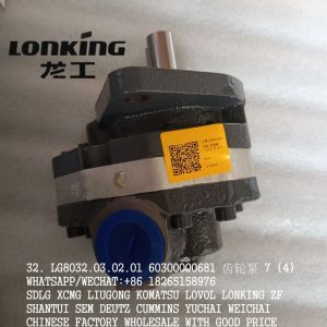 LONKING 60300000681 GEAR PUMP LG8032.03.02.01 60300002977 CDM856/CDM932N